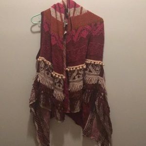 Anthro layering cardigan